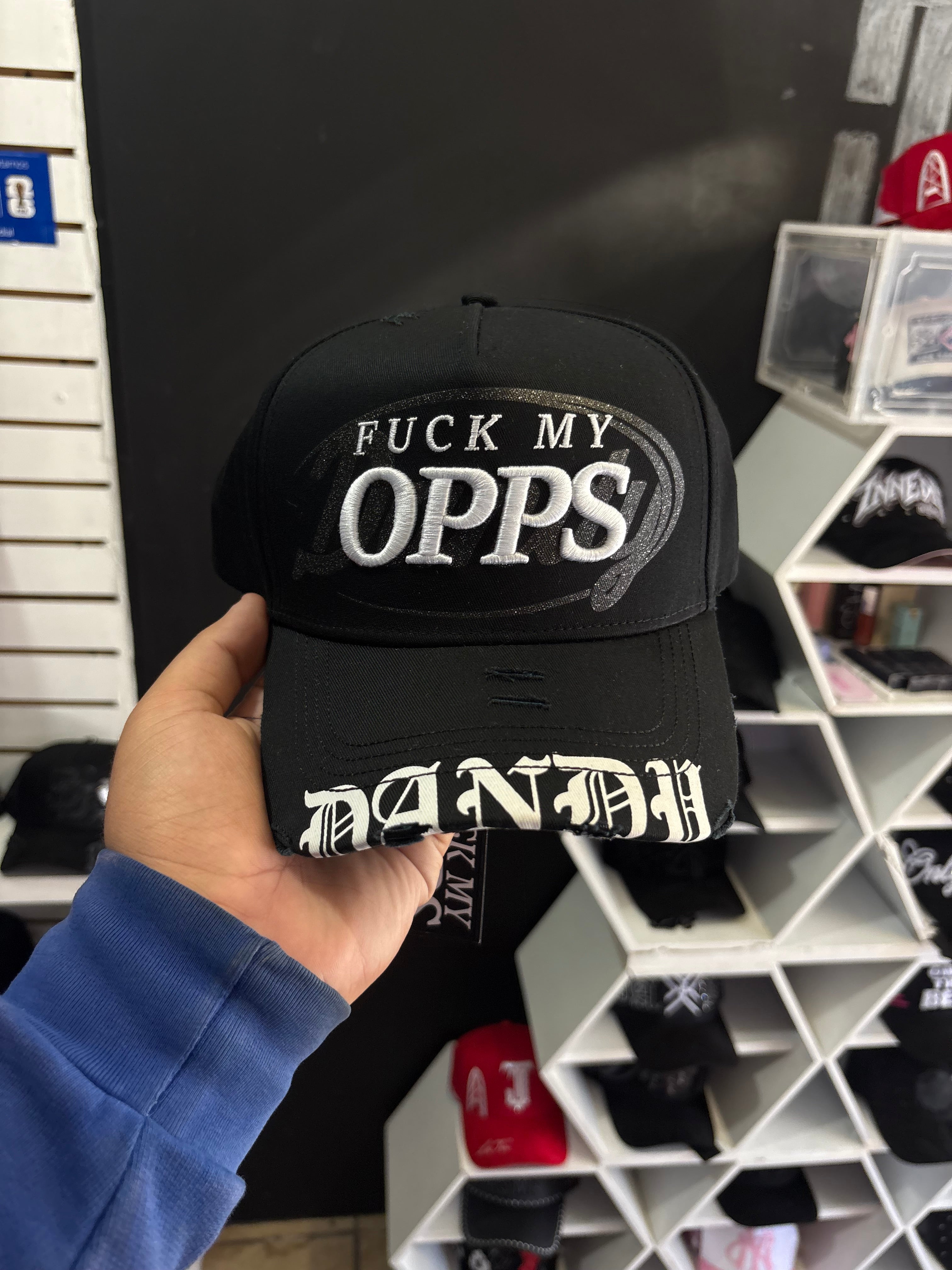Dandy hats “Fuck my opps”
